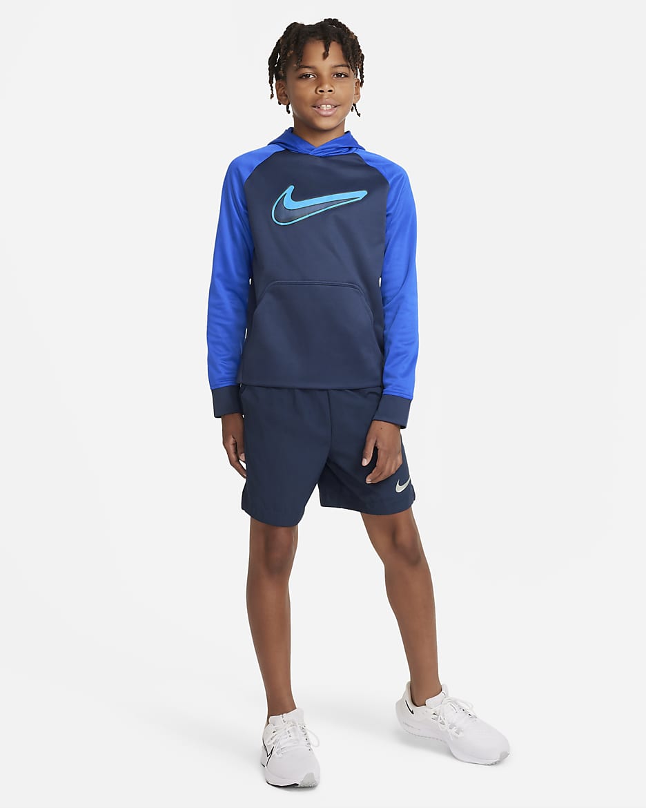 Nike Therma FIT Big Kids Boys Graphic Pullover Hoodie. Nike